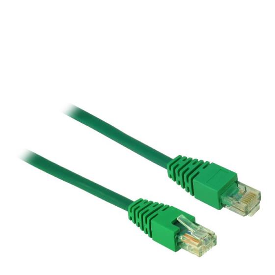 Cable UTP patch CAT5 0.5m Inter-Tech Green(EOL)