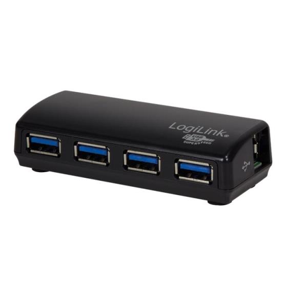USB 3.0 Hub 4 Port Black LogiLink UA0204(EOL)