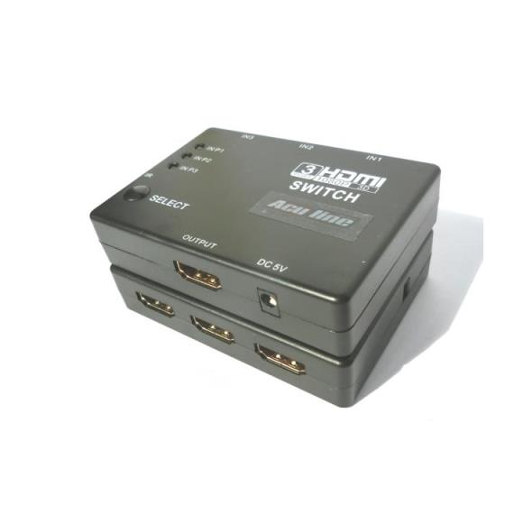 HDMI Switch 3Port Aculine SW-001(EOL)