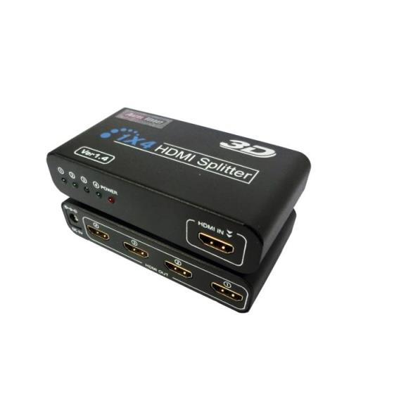 HDMI Splitter 4 Port 3d  Aculine SPL-002(EOL)