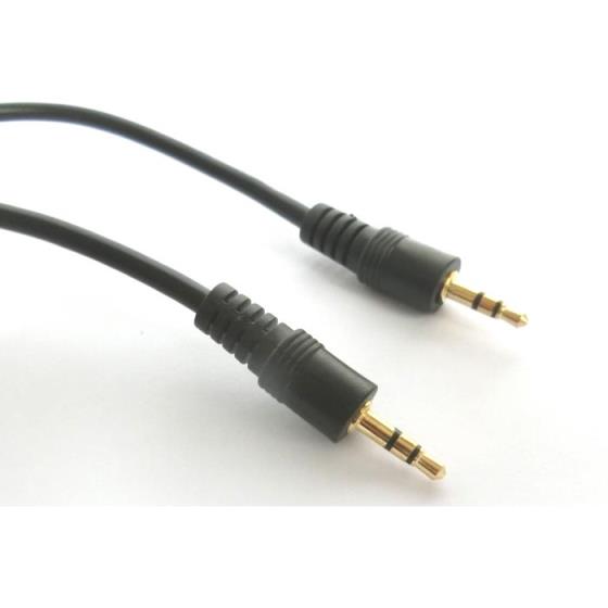 Cable Audio 3.5mm M/M 0,5m Aculine AU-001(EOL)
