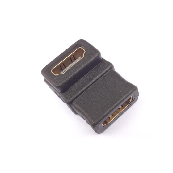HDMI adapter F/F 90 degree Aculine AD-027(EOL)