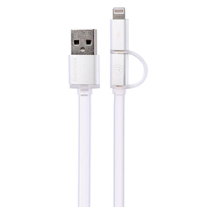 Charging Cable Remax Micro/I6 White1m AURORA(EOL)
