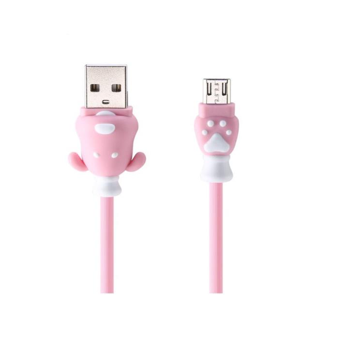 Charging Cable Remax Micro USB Pink 1m Fortune RC-106m(EOL)