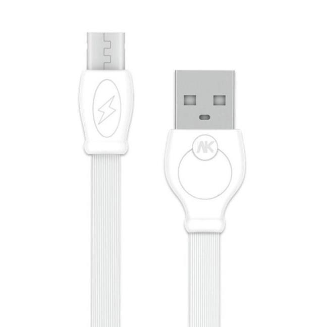Charging Cable WK Micro White 1m Fast WDC-023 2.4A(EOL)