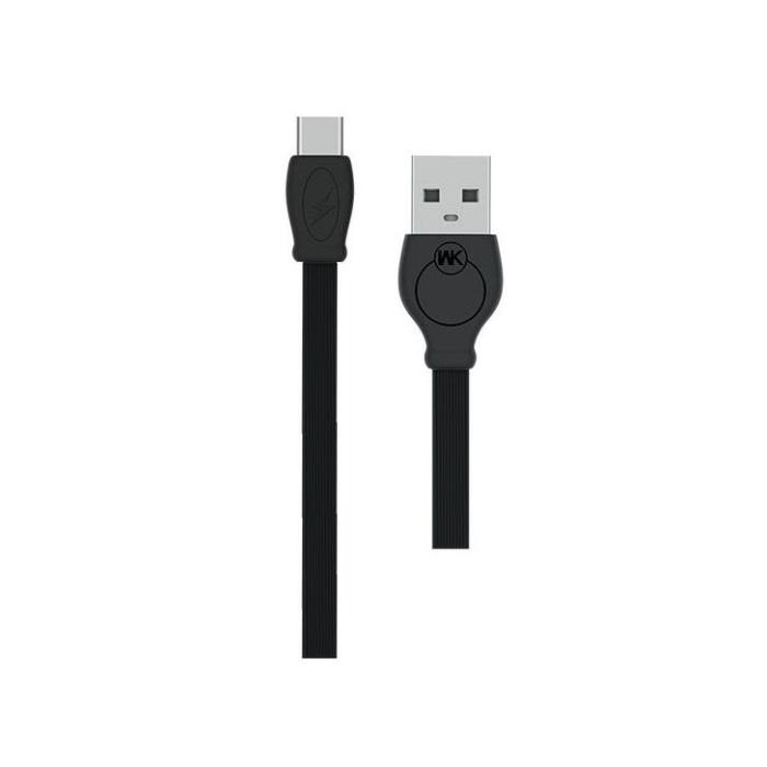 Charging Cable WK Micro Black 3m Fast WDC-023 2.4A (ΕΟL)