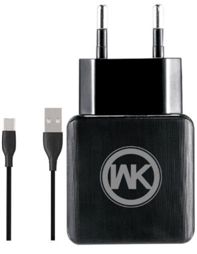 Charger WK WP-U11 Combo+ Micro Cable 1m Black(EOL)