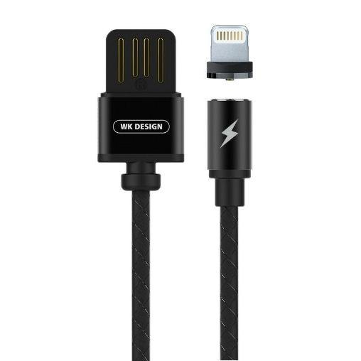 Charging Cable WK Magnetic i6 Black 1m WDC-046(EOL)