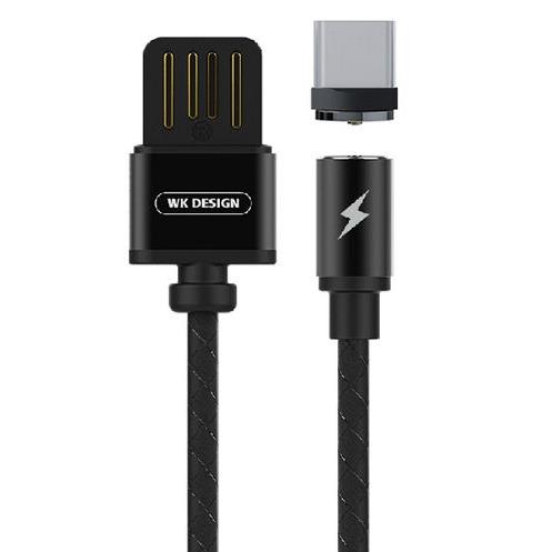 Charging Cable WK Magnetic TYPE-C Black 1m WDC-046(EOL)