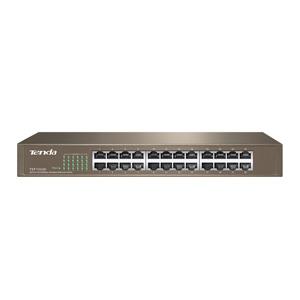 Fast Ξ•thernet 24 port switch 19-inch Tenda TEF1024D