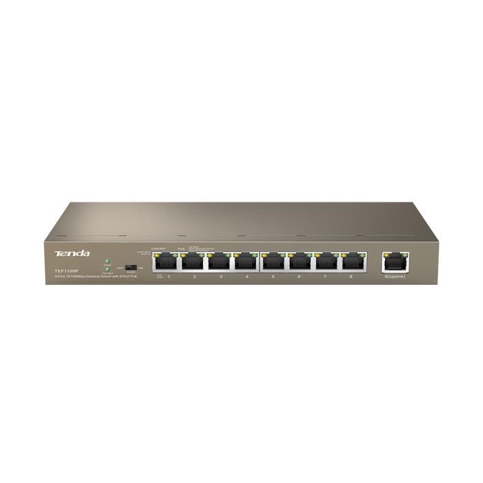 Fast Ξ•thernet 9 port switch POE Tenda TEF1109P