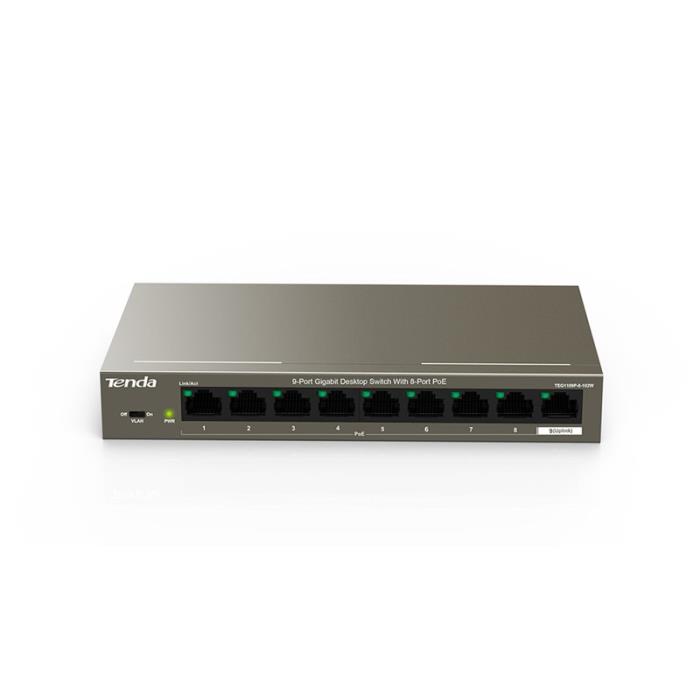 Gigabit 9port Switch POE Tenda TEG1109P