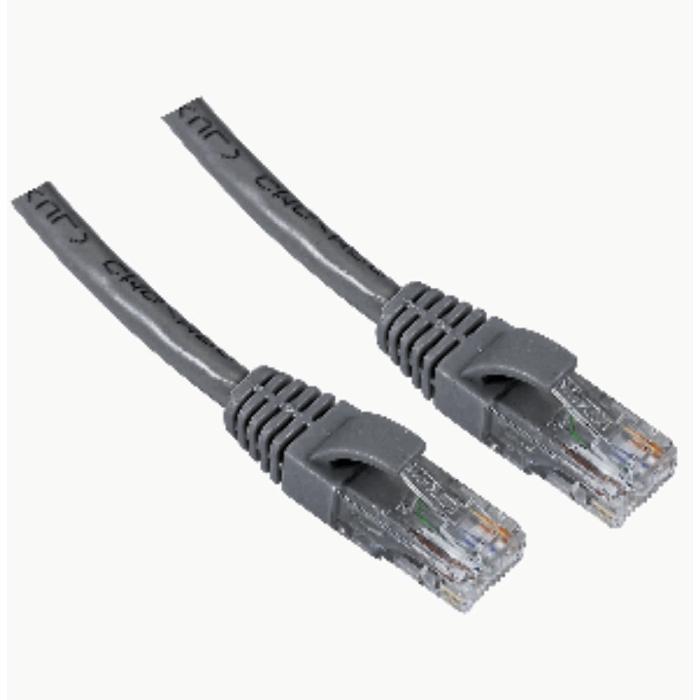 Cable Aculine UTP Patch Cat 5e 1m Grey