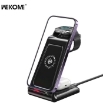 Picture of Wireless Charger WK WP-U168 15W 3 in 1 Black