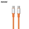 Picture of Charging Cable 100W WK WDC-17 USB-C to USB-C 1.2m Orange