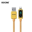 Εικόνα της Καλώδιο Φόρτισης WK WDC-06 USB σε Lightning 1m Χρυσό