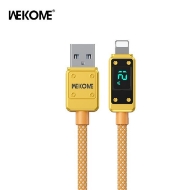 Εικόνα της Καλώδιο Φόρτισης WK WDC-06 USB σε Lightning 1m Χρυσό