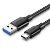 Picture of Charging Cable UGREEN US184 20882 USB σε USB-C 1m Black Nickel