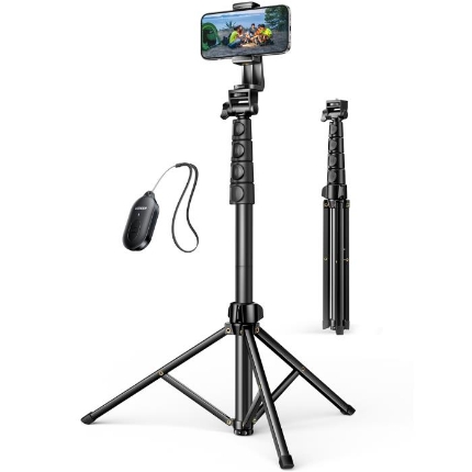 Picture of Selfie Stick Tripod UGREEN LP680 15609 with BΤ Remote Control