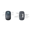 Picture of Wireless Mouse 2.4GHz/BT UGREEN MU102 90538 Blue