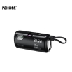 Picture of Power Bank 5000mAh PD 22,5W WK WP-19 2 Ports , with cable Lighting Black
