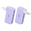 Picture of Power Bank 10000mAh PD 22,5W WK WP-46 2 Ports , with cable Lighting/USB-C Purple