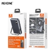 Picture of Power Bank 10000mAh PD 20W WK WP-17 , with Wireless Magnetic Charger, 1 port Gray