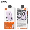 Picture of Power Bank 10000mAh PD 20W WK WP-17 , with Wireless Magnetic Charger, 1 port Purple