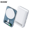 Εικόνα της Power Bank 10000mAh PD 20W WK WP-52 , με Ασύρματη Φόρτιση Magnetic, 1 Θέσης Λευκό