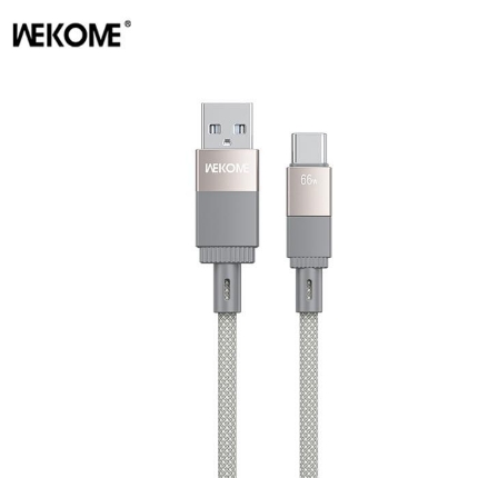 Picture of Charging Cable WK WDC-45 USB to USB-C 66W 1m Gray