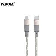 Picture of Charging Cable WK WDC-46 USB-C to USB-C PD 65W 1m Gray
