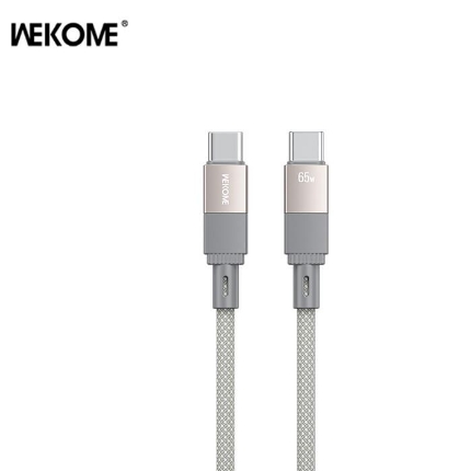 Picture of Charging Cable WK WDC-46 USB-C to USB-C PD 65W 1m Gray