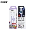 Picture of Charging Cable WK WDC-21 USB-C to USB-C PD 65W 1m Purple