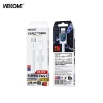Picture of Charging Cable WK WDC-21 USB-C to Lightning PD 27W 1m White