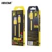 Picture of Charging Cable WK WDC-27a USB to USB-C PD 66W 1m Yellow