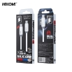 Picture of Charging Cable WK WDC-28 USB-C to USB-C PD 65W 1m White