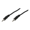 Picture of Audio Cable 3.5mm M/M LogiLink CA1051 3m Black