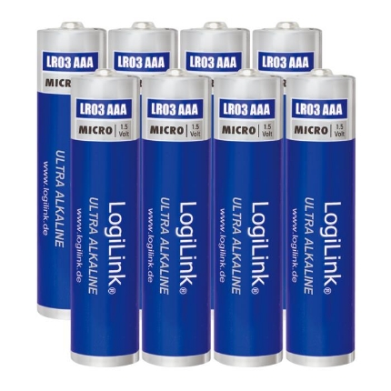 Picture of Alkaline Battery AAA LogiLink LR03F8 (8pcs)