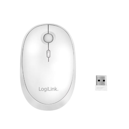 Picture of Mouse Wireless 2.4 GHz & BT LogiLink ID0205 White