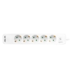 Picture of Socket 5 Ports LogiLink LPS249U, with 2 Ports USB 1.5m White