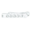 Picture of Socket 5 Ports LogiLink LPS249U, with 2 Ports USB 1.5m White
