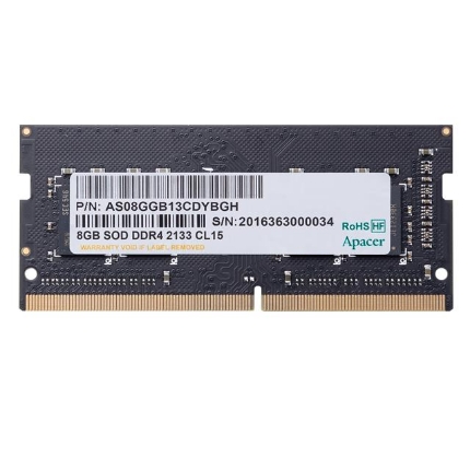 Picture of Laptop Memory Apacer 4GB 2666MHz CL19 DDR4 SODIMM