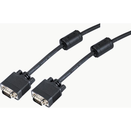 Picture of Monitor Cable SVGA 15HD M/M Aculine SVGA-005 20m Black