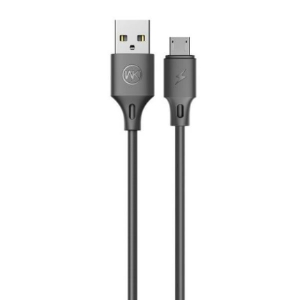 Εικόνα της Καλώδιο Φόρτισης WK WDC-092 USB σε Micro USB 2m Μαύρο