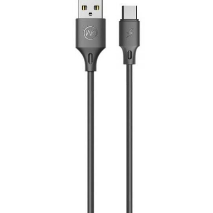 Εικόνα της Καλώδιο Φόρτισης WK WDC-092 USB σε USB-C 1m Μαύρο