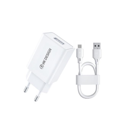 Picture of Charger 10W WK WP-U118, with Lightning cable White