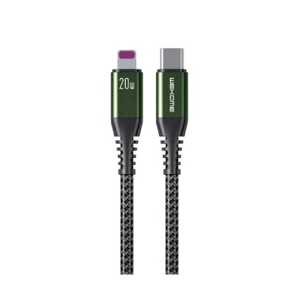 Picture of Charging Cable WK WDC 171 USB C to Lightning PD 20W 1m Black