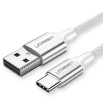 Picture of Charging Cable UGREEN US288 60131 USB to USB-C 1m Silver