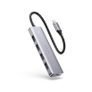 Picture of USB-C Hub 4 ports UGREEN CM219 Gray 70336