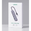 Picture of USB-C Hub 4 ports UGREEN CM219 Gray 70336